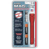Maglite M2A Mini Mag 2 AA-Cell Incandescent Flashlight with Holster - Red