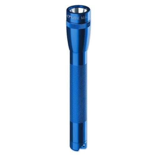 Maglite M2A Mini Mag 2 AA-Cell Incandescent Flashlight with Holster - Blue