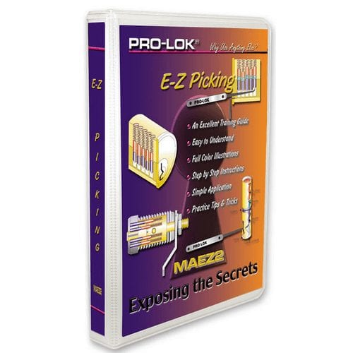 PRO-LOK Tools E-Z Picking Manual MAEZ2 - Slim Jim's, Locks, Pick Tools
