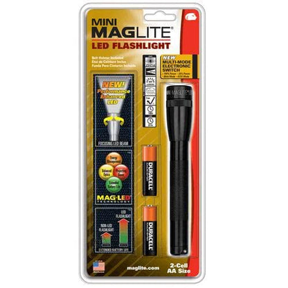 Maglite 2-Cell AA LED Mini Mag with Holster - Tactical &amp; Duty Gear