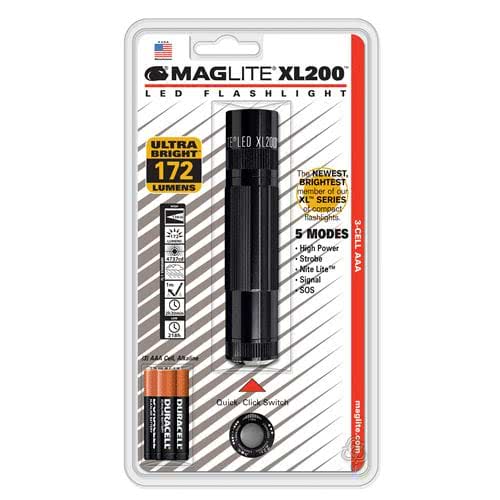 Maglite XL200 3-Cell AAA LED Flashlight - Tactical & Duty Gear