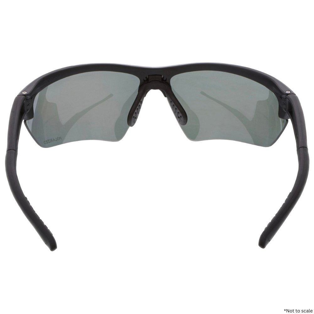 MCR Safety Tier1 Tactical Gear Polarized Safety Glasses with Gray Lens T12312DZ - Shooting Accessories