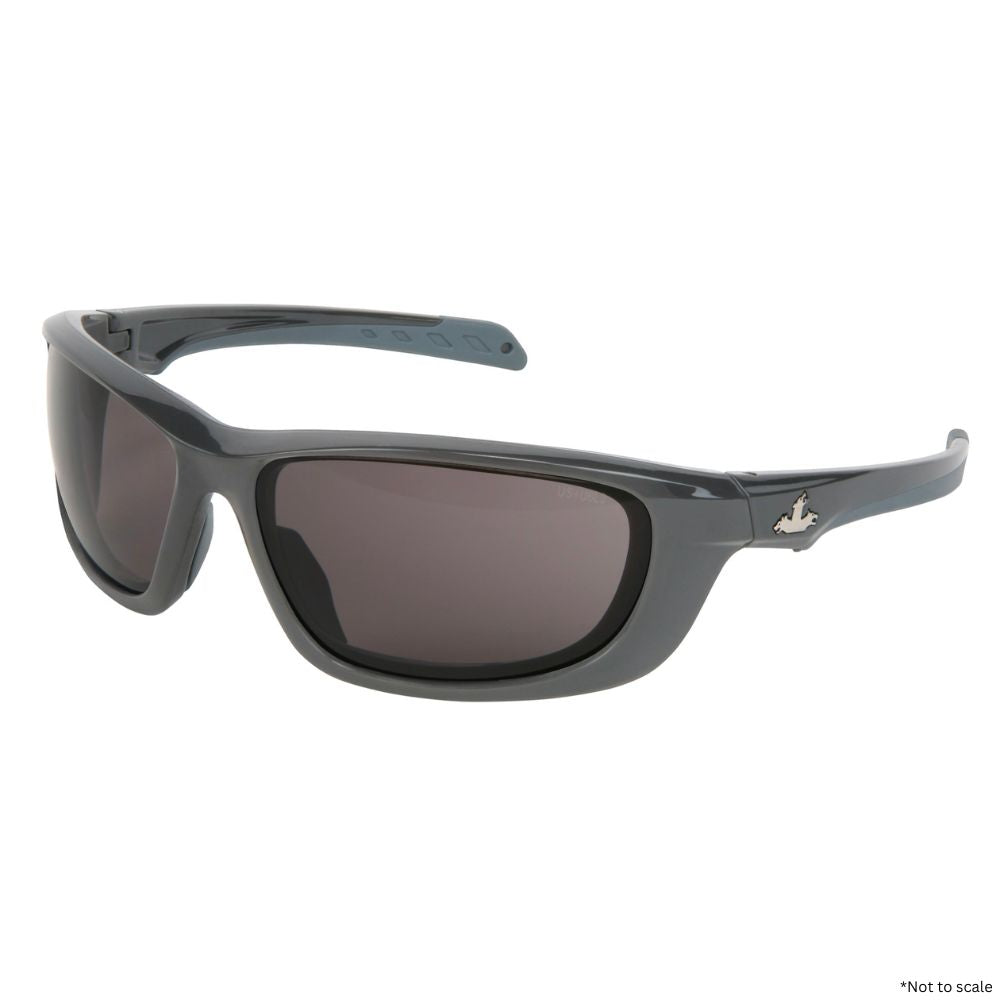 MCR Safety UD1 Swagger Ultra Defense Safety Glasses UD112PF - Gun Metal - Newest Arrivals