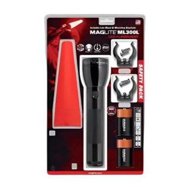 Maglite Mag LED ML300L 2D Safety Pack ML300L-I201G - Tactical &amp; Duty Gear