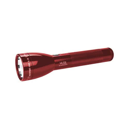 Maglite ML50L 2 C-Cell LED Flashlight - Red, Blister