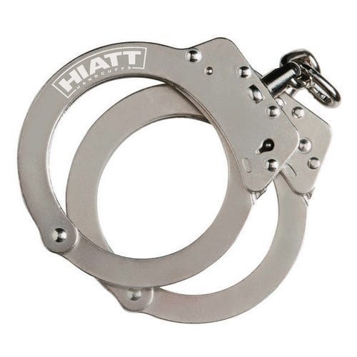 Hiatt Big Guys Chain Style Handcuffs - Tactical & Duty Gear