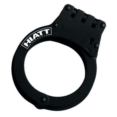 Hiatt Oversized Steel Hinge Handcuffs 2054-H / 2055-H - Tactical &amp; Duty Gear