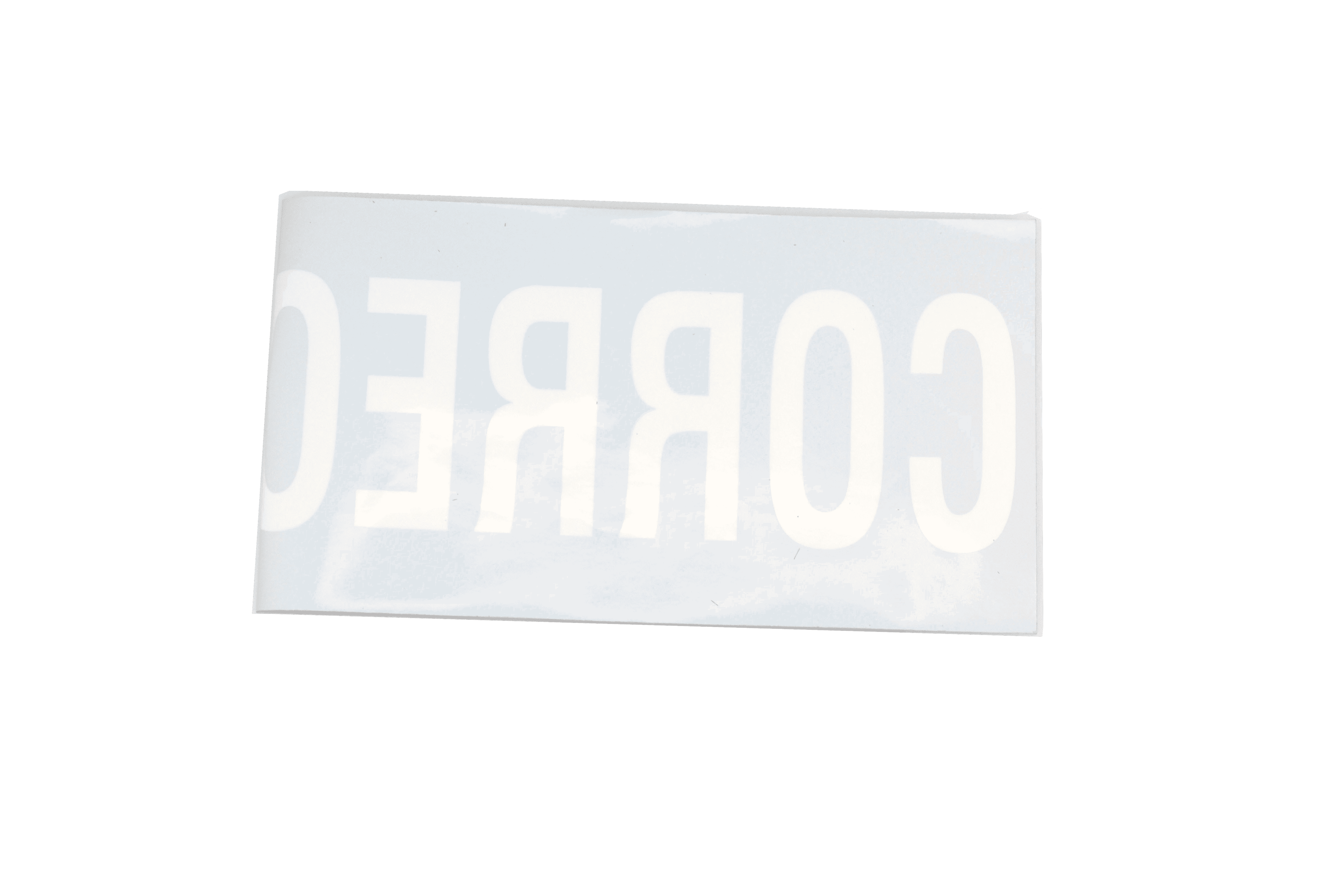 Monadnock Shield Decal Corrections 5&#8243; X 23&#8243; 1218753-1093695 - Clothing &amp; Accessories