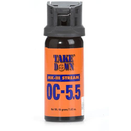 MACE Takedown OC, OC/CS Pepper Spray (Stream or Foam)
