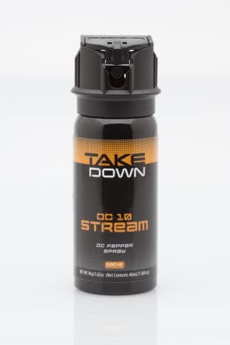 MACE Takedown OC, OC/CS Pepper Spray (Stream or Foam)