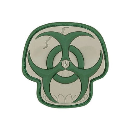 Maxpedition Biohazard Skull Morale Patch - Clothing &amp; Accessories