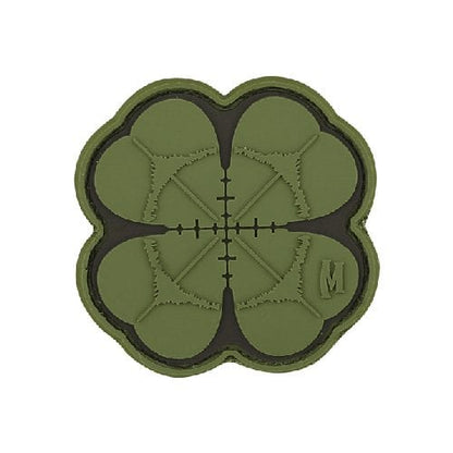 Maxpedition Lucky Shot Clover Morale Patch - Clothing &amp; Accessories