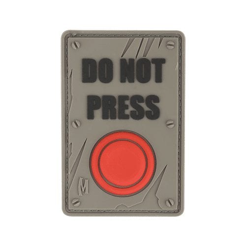 Maxpedition Do Not Press Morale Patch - Clothing & Accessories