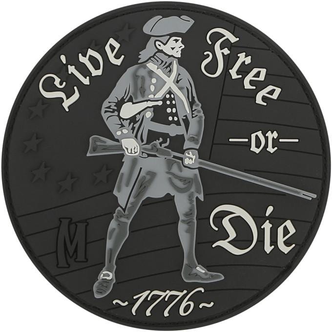 Maxpedition Live Free Or Die Morale Patch - Clothing & Accessories