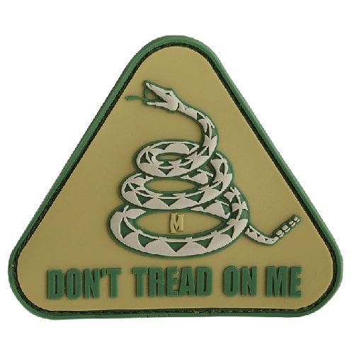 Maxpedition Don’t Tread On Me Morale Patch - Clothing &amp; Accessories