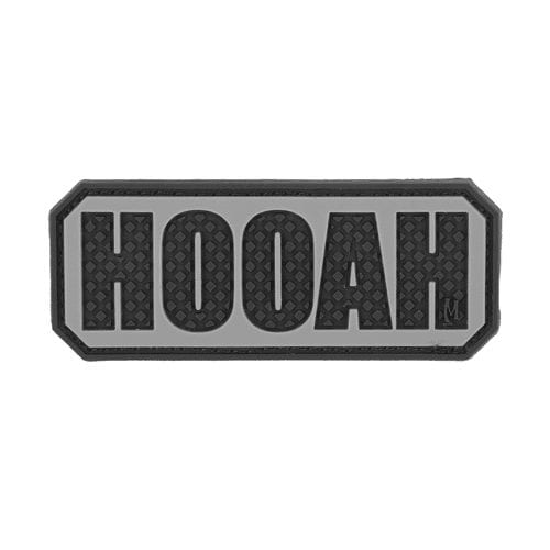 Maxpedition HOOAH Morale Patch &#8211; Black -