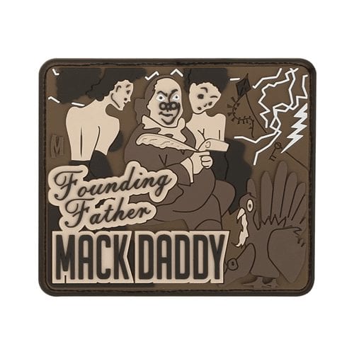 Maxpedition Ben Franklin Mack Morale Patch - Morale Patches