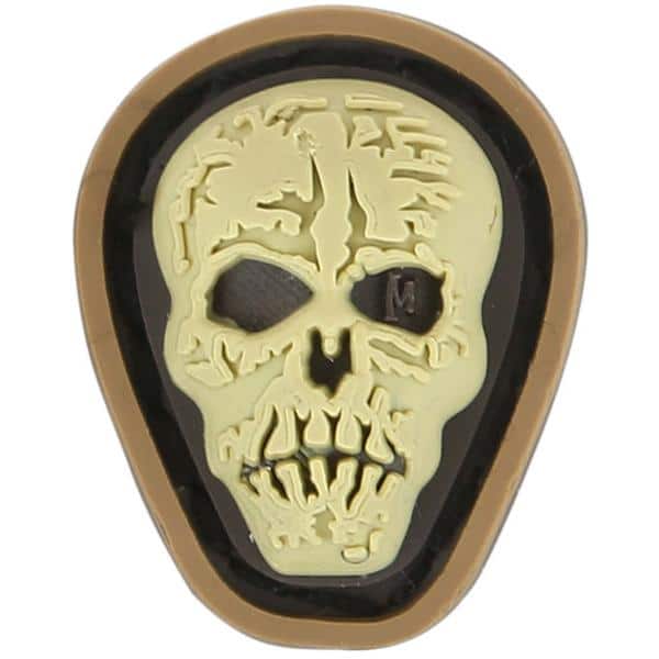 Maxpedition Hi Relief Skull Micropatch 0.7  x 0.88 MCHSA - Morale Patches