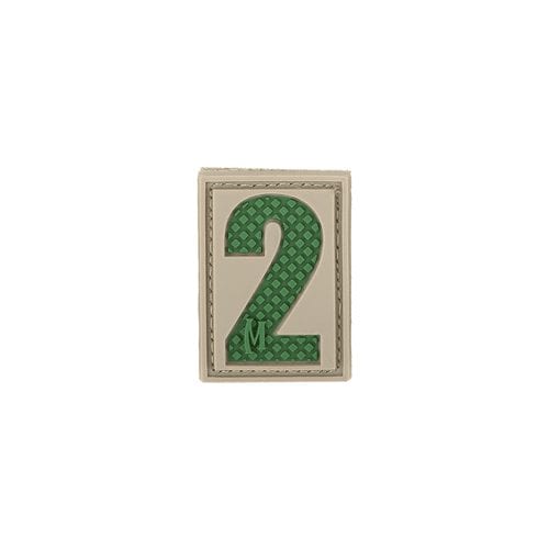 Maxpedition Number 2 Patch NUM2A - Clothing & Accessories