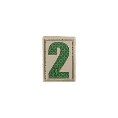 Maxpedition Number 2 Patch NUM2A - Clothing &amp; Accessories