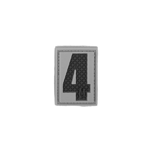 Maxpedition Number 4 Patch NUM4S - Clothing & Accessories
