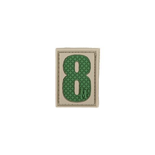 Maxpedition Number 8 Patch NUM8A - Clothing & Accessories