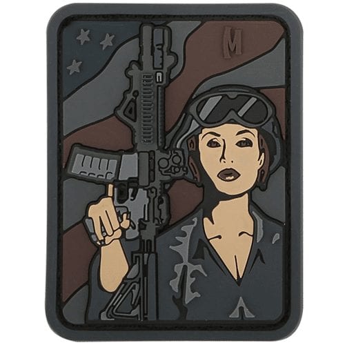 Maxpedition Soldier Girl Patch - Clothing & Accessories
