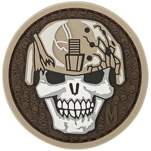 Maxpedition Soldier Skull Patch - Clothing & Accessories