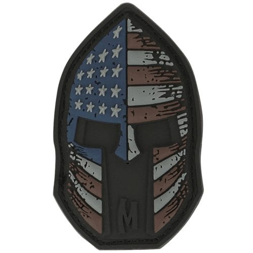 Maxpedition Stars and Stripes Spartan Patch - Morale Patches Stealth