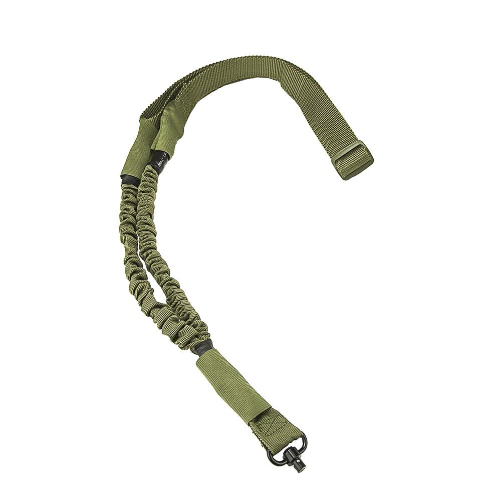 NcSTAR Single Point Bungee Sling with QD Swivel - Green