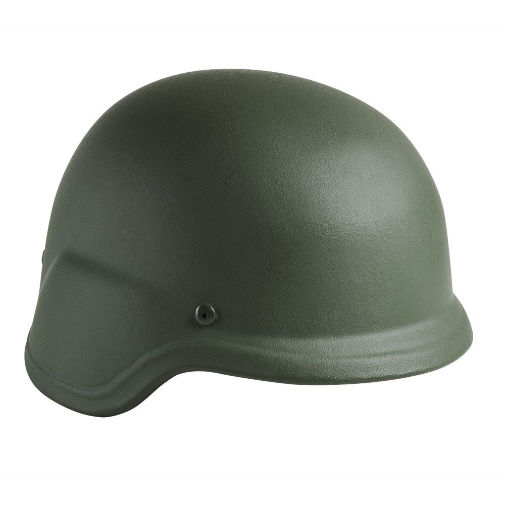NcSTAR IIIA Kevlar Ballistic Helmet with Carrying Case - Green, L