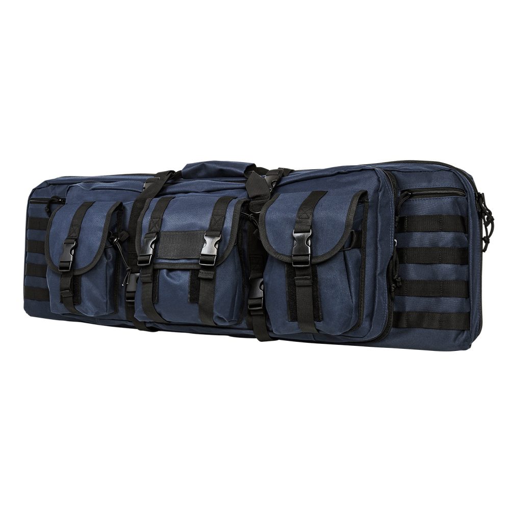 NcSTAR Double Carbine Case - Black/Blue, 36