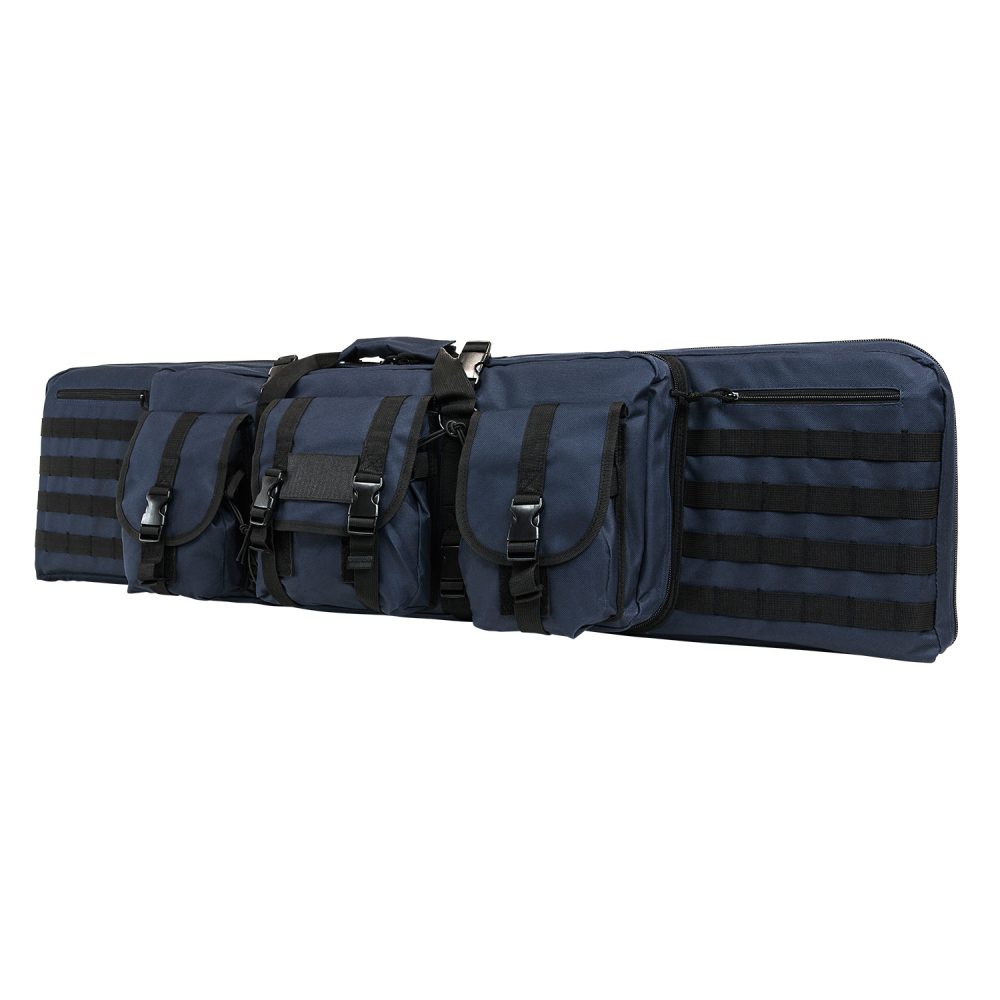 NcSTAR Double Carbine Case - Black/Blue, 46"