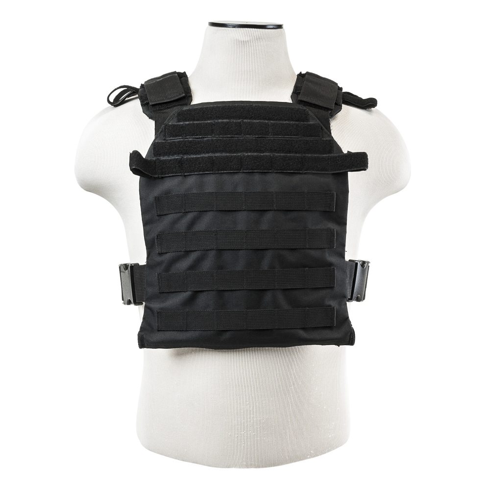 NcSTAR Fast Plate Carrier - Black, 10" x 12"