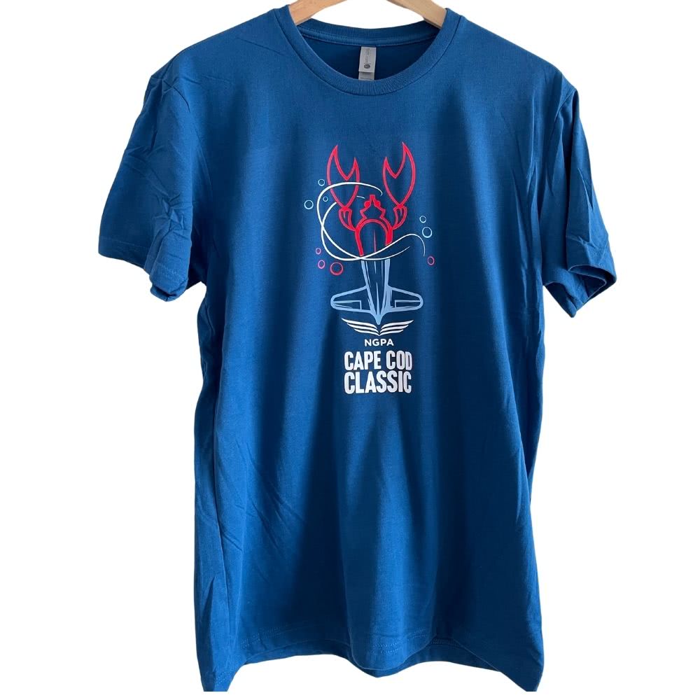 NGPA Nevel Level Unisex Sueded T-Shirt 6410 – Cool Blue - T-Shirts