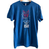 NGPA Nevel Level Unisex Sueded T-Shirt 6410 &#8211; Cool Blue - T-Shirts
