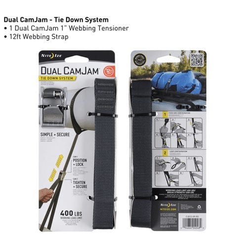 Nite Ize Dual CamJam Tie Down System - Survival &amp; Outdoors