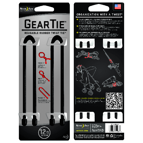Nite-Ize Gear Tie® Loopable™ Reusable Rubber Twist Tie