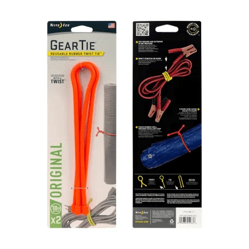 Nite-Ize Gear Tie® Loopable™ Reusable Rubber Twist Tie