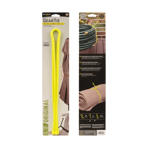 Nite-Ize Gear Tie® Loopable™ Reusable Rubber Twist Tie