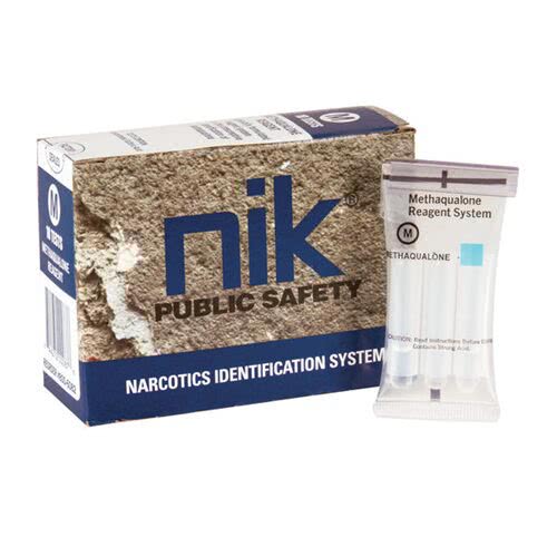 NIK® Identidrug Drug/Substance Test Kits - M (Methaqualone)
