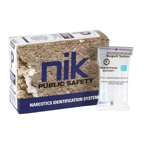 NIK® Identidrug Drug/Substance Test Kits - P (Propoxyphene)