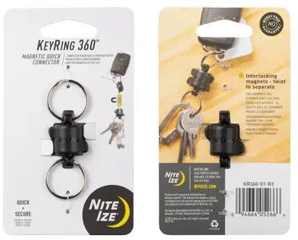 Nite-Ize KeyRing 360 KR360 - Tactical & Duty Gear