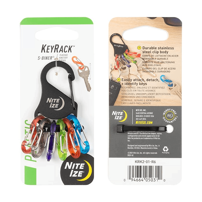 Nite-Ize KeyRack S-Biner KRK2-01-R6 - Newest Arrivals