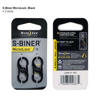 Nite Ize S-Biner Microlock - Tactical &amp; Duty Gear