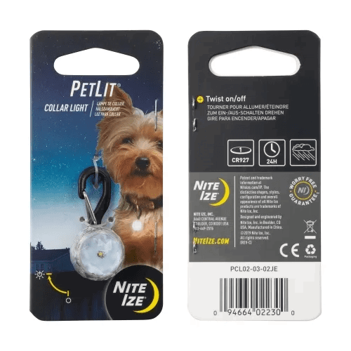 Nite-Ize PetLit Collar Light - Crystal Jewel