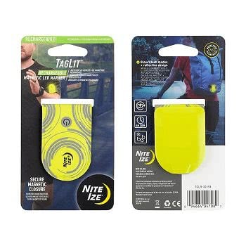 Nite-IZE TagLit Rechargeable Magnetic LED Marker - Neon Yellow