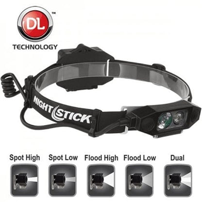 Nightstick Low-Profile Dual-Light Headlamp - Tactical &amp; Duty Gear