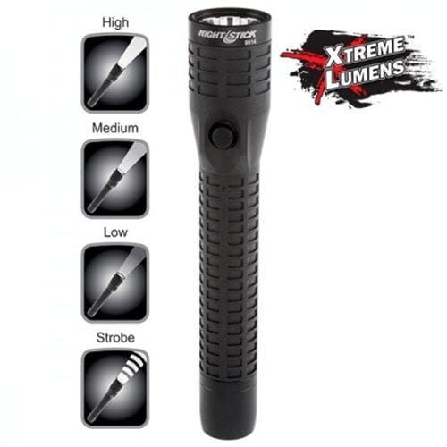 Nightstick Polymer Multi-Function Duty/Personal-Size Flashlight-Rechargeable - Tactical & Duty Gear