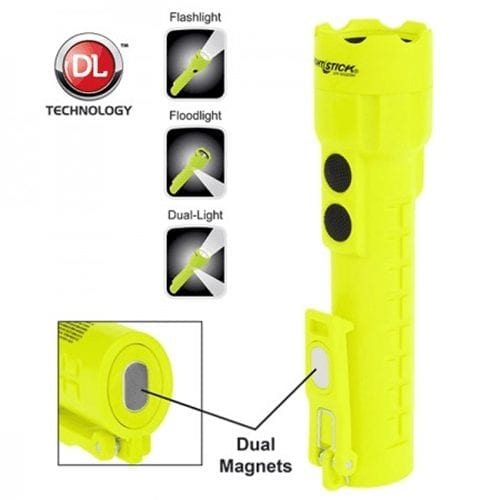 Nightstick Intrinsically Safe Permissible Dual-Light Flashlight - Tactical &amp; Duty Gear